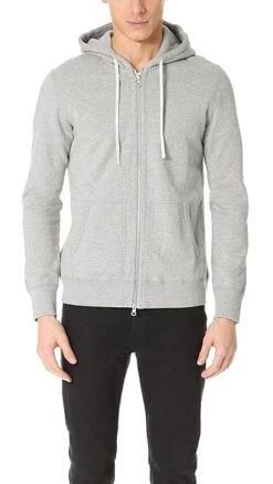 Reigning Champ Midweight Terry Full Zip Hoodie