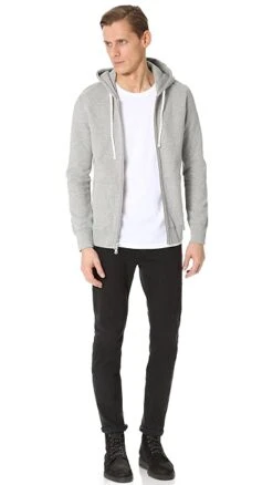 Reigning Champ Midweight Terry Full Zip Hoodie -Reberio Fashion Store reign3000110495 q4 1 1. UX357 QL90