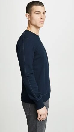 Reigning Champ Mid Weight Terry Crewneck -Reberio Fashion Store reign3000312560 q3 2 1. UX357 QL90