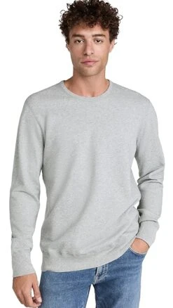 Reigning Champ Lightweight Terry Crewneck -Reberio Fashion Store reign3051010495 1638973580247 2 0. UX357 QL90