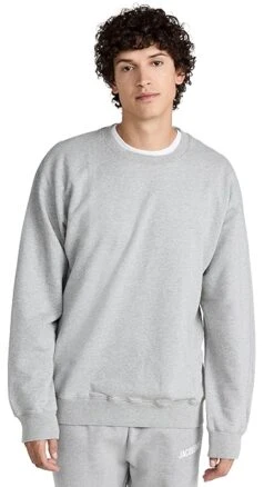 Reigning Champ Midweight Terry Relaxed Crewneck -Reberio Fashion Store reign3061955329 1667593379114 2 0. UX357 QL90
