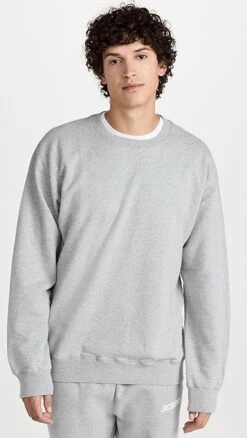 Reigning Champ Midweight Terry Relaxed Crewneck -Reberio Fashion Store reign3061955329 1667593379330 2 0. UX357 QL90