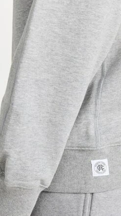 Reigning Champ Midweight Terry Relaxed Crewneck -Reberio Fashion Store reign3061955329 1667593379561 2 0. UX357 QL90