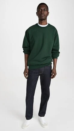 Reigning Champ Mid Weight Terry Relaxed Crewneck -Reberio Fashion Store reign3062656909 1671142068461 2 0. UX357 QL90