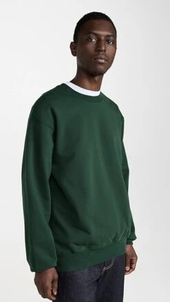 Reigning Champ Mid Weight Terry Relaxed Crewneck -Reberio Fashion Store reign3062656909 1671142069727 2 0. UX357 QL90