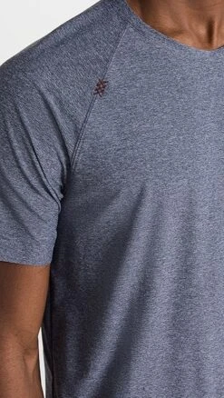 Rhone Reign Short Sleeve Midnight Heather Tee -Reberio Fashion Store rhone3018131153 1675374857854 2 0. UX357 QL90