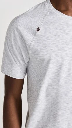Rhone Reign Short Sleeve-Gray Space Dye -Reberio Fashion Store rhone301831d336 1675382045837 2 0. UX357 QL90