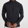 Rhone Session 1/4 Zip Black