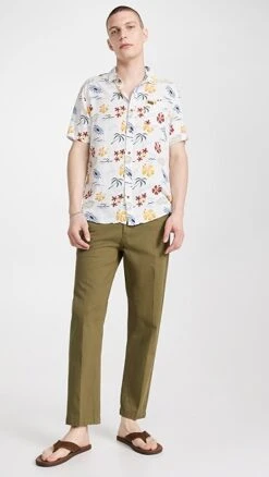 RVCA Will Travel Short Sleeve Shirt -Reberio Fashion Store rvcaa3117812298 1678314250830 2 0. UX357 QL90