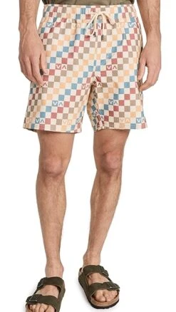 RVCA Barnes Elastic 7" Shorts -Reberio Fashion Store rvcaa311792082f 1677711063722 2 0. UX357 QL90