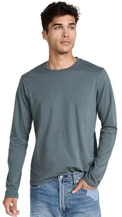 Save Khaki Heather Crew Tee -Reberio Fashion Store savek3027912417 1665779363835 2 0. UX357 QL90