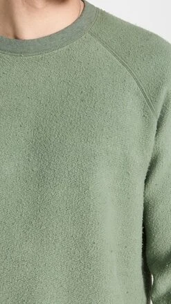 Save Khaki Heather Fleece Reversible Crew Sweater -Reberio Fashion Store savek3028913094 1683569973149 2 0. UX357 QL90