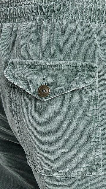 Save Khaki Corduroy Easy Shorts 5 Save Khaki Corduroy Easy Shorts - Image 5