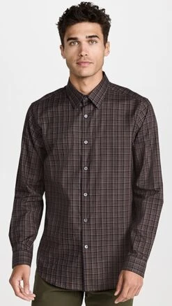 Theory Irving Arch Flanella Dress Shirt -Reberio Fashion Store theor4427762387 1665672598619 2 0. UX357 QL90