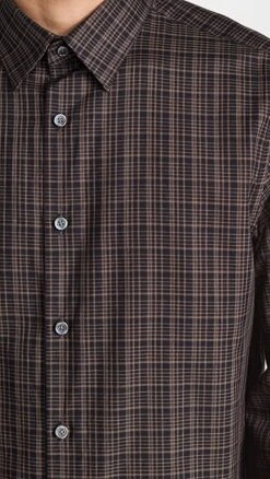 Theory Irving Arch Flanella Dress Shirt -Reberio Fashion Store theor4427762387 1665672598959 2 0. UX357 QL90