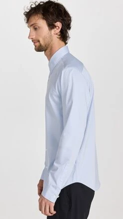 Theory Sylvain Structure Knit Dress Shirt -Reberio Fashion Store theor4439624082 1677633623064 2 0. UX357 QL90