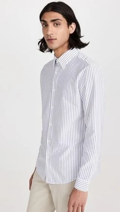 Theory Sylvain Blaine Button Down Shirt -Reberio Fashion Store theor444001f3e1 1676908305131 2 0. UX357 QL90