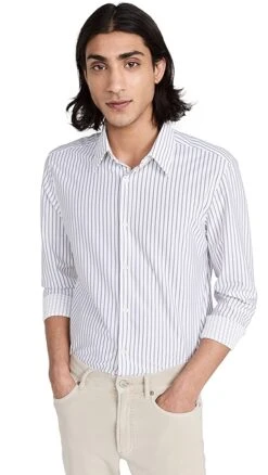 Theory Sylvain Blaine Button Down Shirt -Reberio Fashion Store theor444001f3e1 1676908305199 2 0. UX357 QL90
