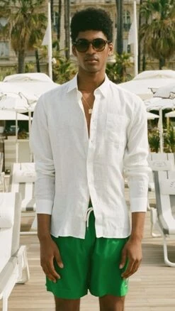 Vilebrequin Caroubis Linen Shirt