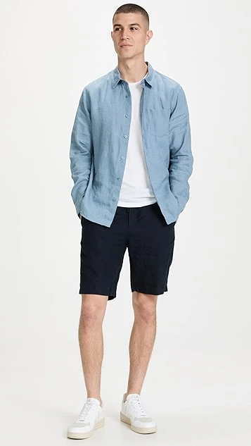 Vince Lightweight Hemp 9" Shorts 4 Vince Lightweight Hemp 9" Shorts - Image 4