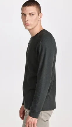 Vince Long Sleeve Thermal Crew Tee -Reberio Fashion Store vince516891dfee 1659552220730 2 0. UX357 QL90