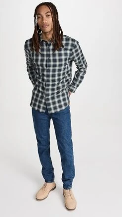 Vince Glenoak Plaid Shirt -Reberio Fashion Store vince518181ea34 1667429621666 2 0. UX357 QL90