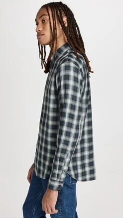 Vince Glenoak Plaid Shirt -Reberio Fashion Store vince518181ea34 1667429622003 2 0. UX357 QL90
