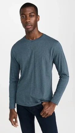 Vince Mini Stripe Crew Tee -Reberio Fashion Store vince518191ea38 1669820793877 2 0. UX357 QL90