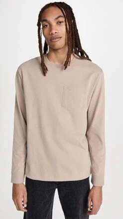 Vince Sueded Jersey Pocket Crew Tee -Reberio Fashion Store vince5182312162 1667423635106 2 0. UX357 QL90