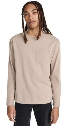 Vince Sueded Jersey Pocket Crew Tee -Reberio Fashion Store vince5182312162 1667423636693 2 0. UX357 QL90