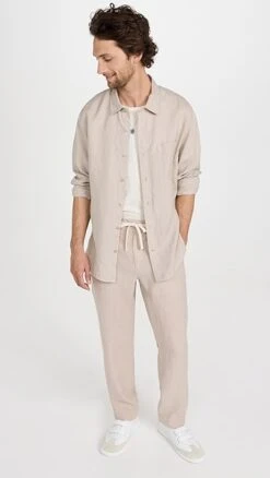 Vince Lightweight Hemp Pants -Reberio Fashion Store vince5183847567 1670423813033 2 0. UX357 QL90