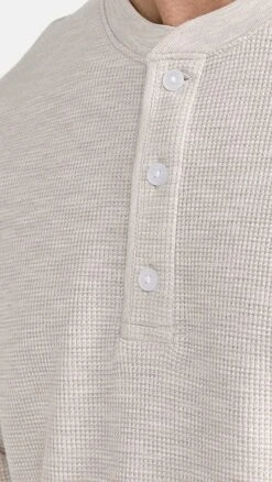 Vince Sun Faded Thermal Long Sleeve Henley -Reberio Fashion Store vince5183947567 1670365114566 2 0. UX357 QL90