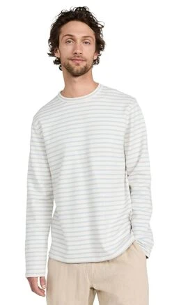 Vince Brenton Stripe Crew -Reberio Fashion Store vince518421ea49 1670428709976 2 0. UX357 QL90