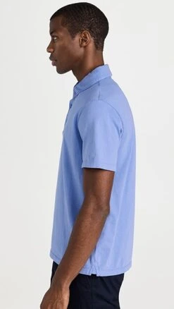 Vince Garment Dye Short Sleeve Polo -Reberio Fashion Store vince519491f246 1675271452210 2 0. UX357 QL90