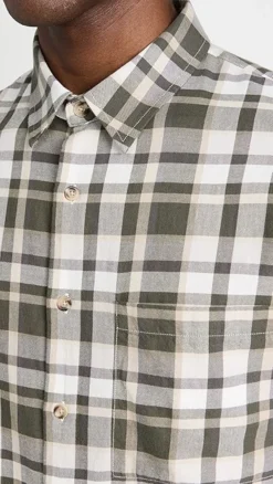 Vince Maison Plaid Long Sleeve Shirt -Reberio Fashion Store vince5195111901 1675206479726 2 0. UX357 QL90