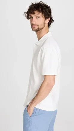 Vince Varigated Jacquard Short Sleeve Button Down -Reberio Fashion Store vince519591a924 1677789801967 2 0. UX357 QL90