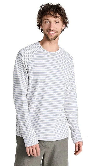 Vince Stripe Gauzy Crew Tee 6 Vince Stripe Gauzy Crew Tee - Image 6