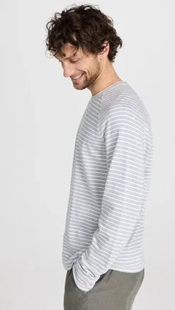 Vince Stripe Gauzy Crew Tee 9 Vince Stripe Gauzy Crew Tee -Reberio Fashion Store vince519611f243 1677789856159 2 0. UX357 QL90