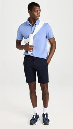 Vince Cotton Twill Griffith Chino 9" Shorts -Reberio Fashion Store vince5196314121 1675271881603 2 0. UX357 QL90