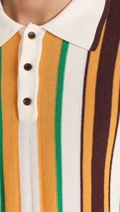 Wales Bonner Optimist Polo Shirt -Reberio Fashion Store wbonn3001431653 1676675832251 2 0. UX357 QL90