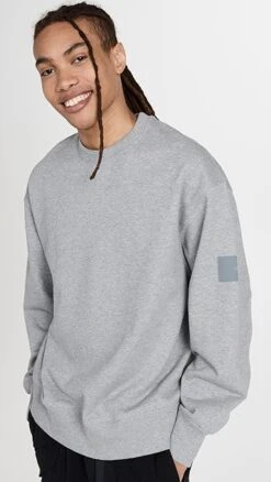 Y-3 Y-3 Organic Cotton Terry Crew Sweater -Reberio Fashion Store ythre3117643869 1677080689264 2 0. UX357 QL90